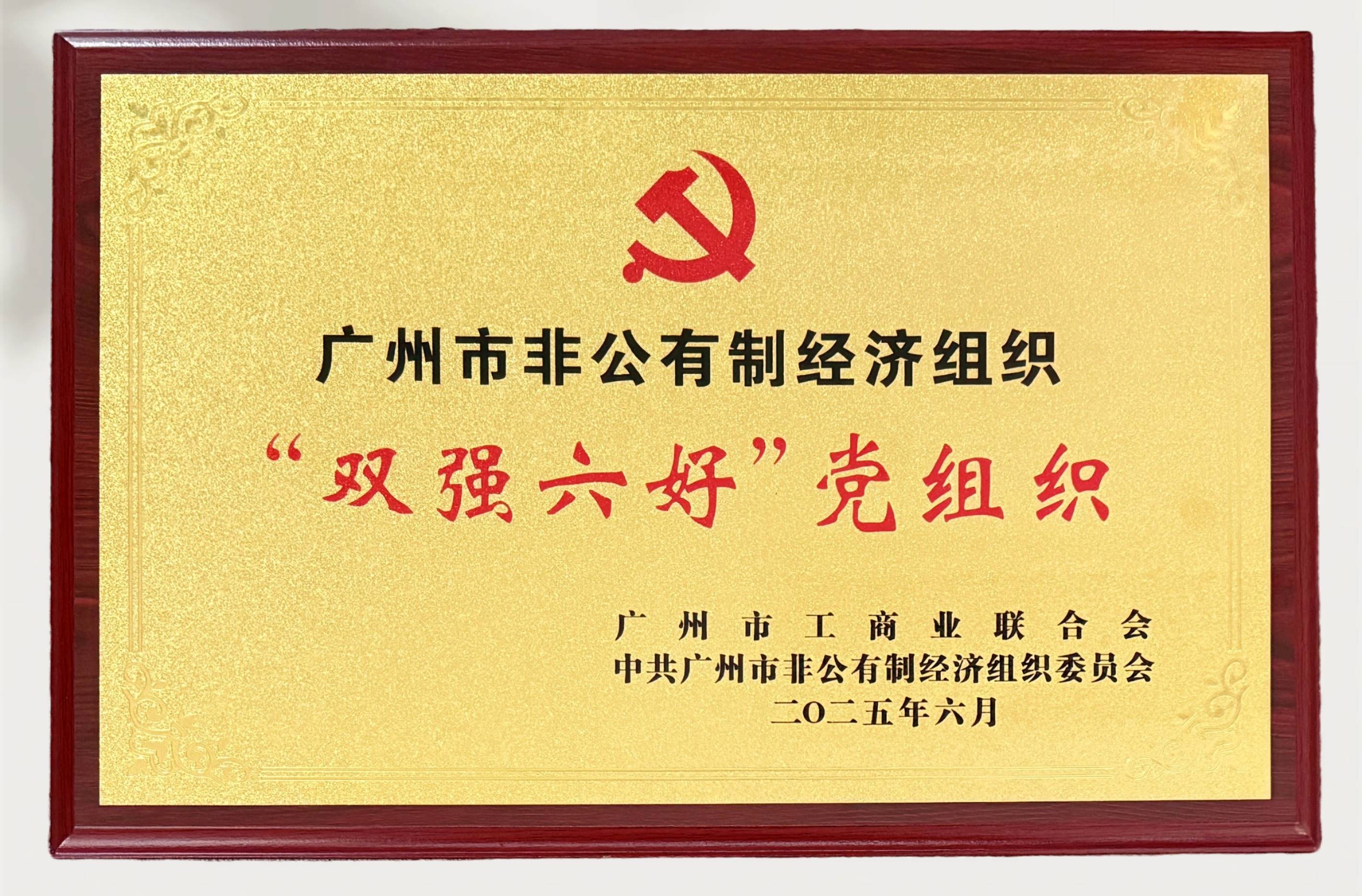2025年7月，永华知识产权党支部荣获“双强六好”党组织荣誉称号