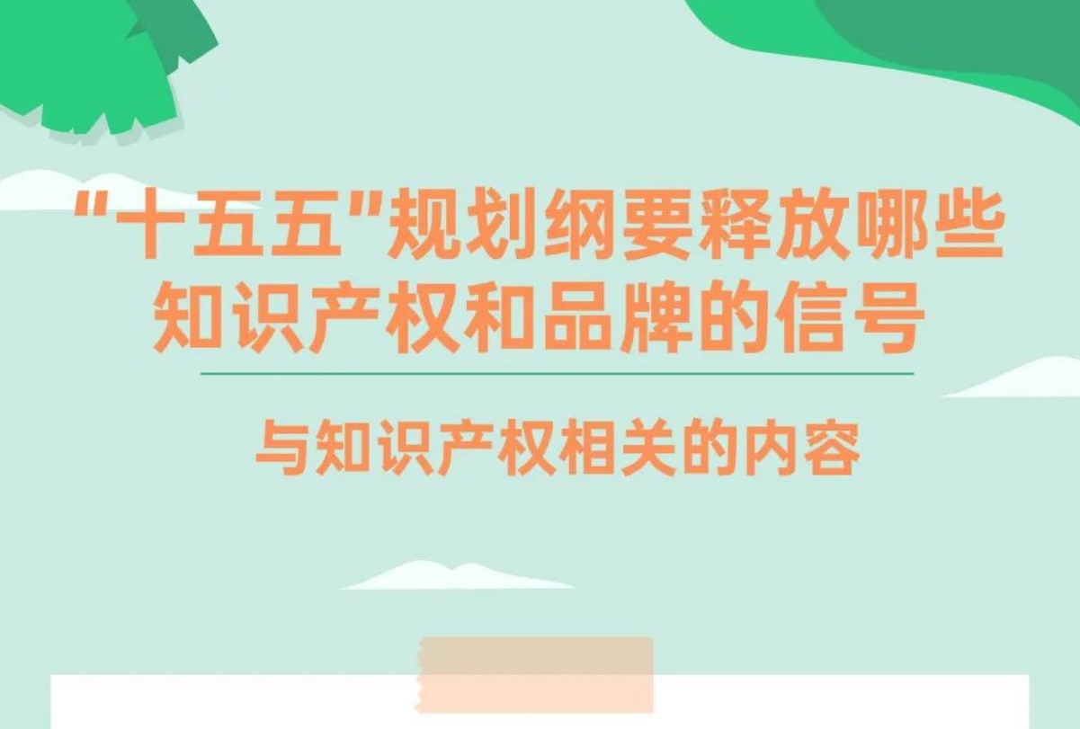 “十五五“规划纲要释放哪些知识产权和品牌的信号
